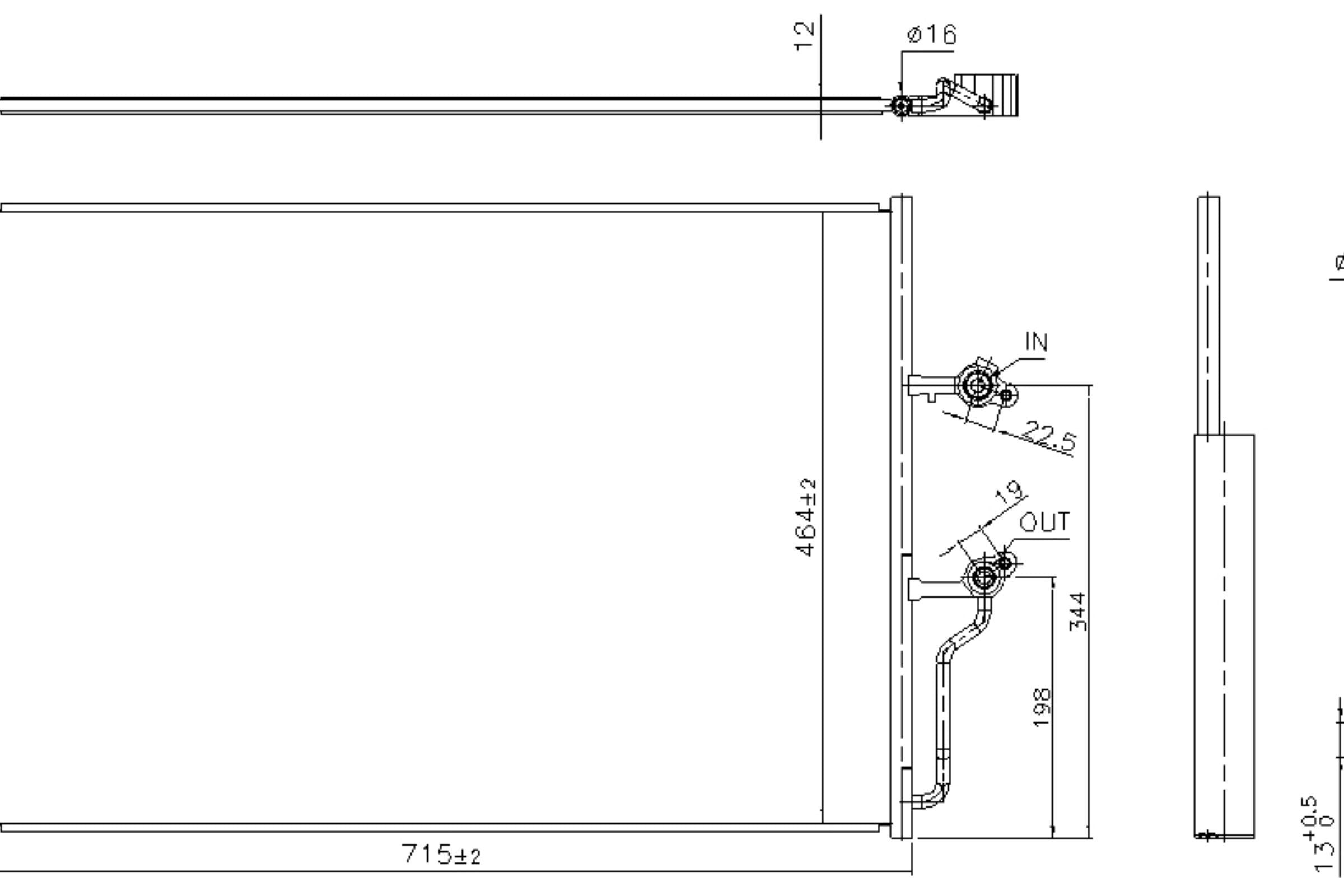 Nissens A/C Condenser and Receiver Drier Assembly 941263
