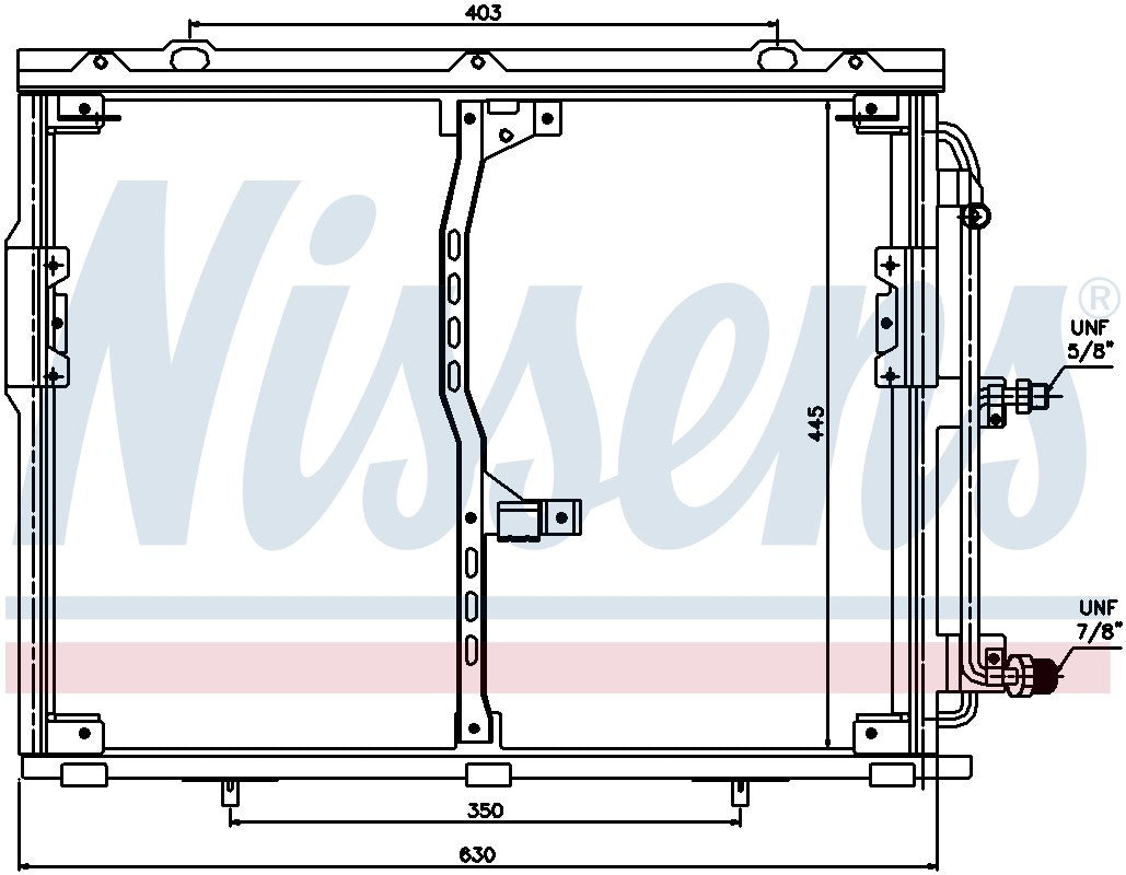 Nissens A/C Condenser
