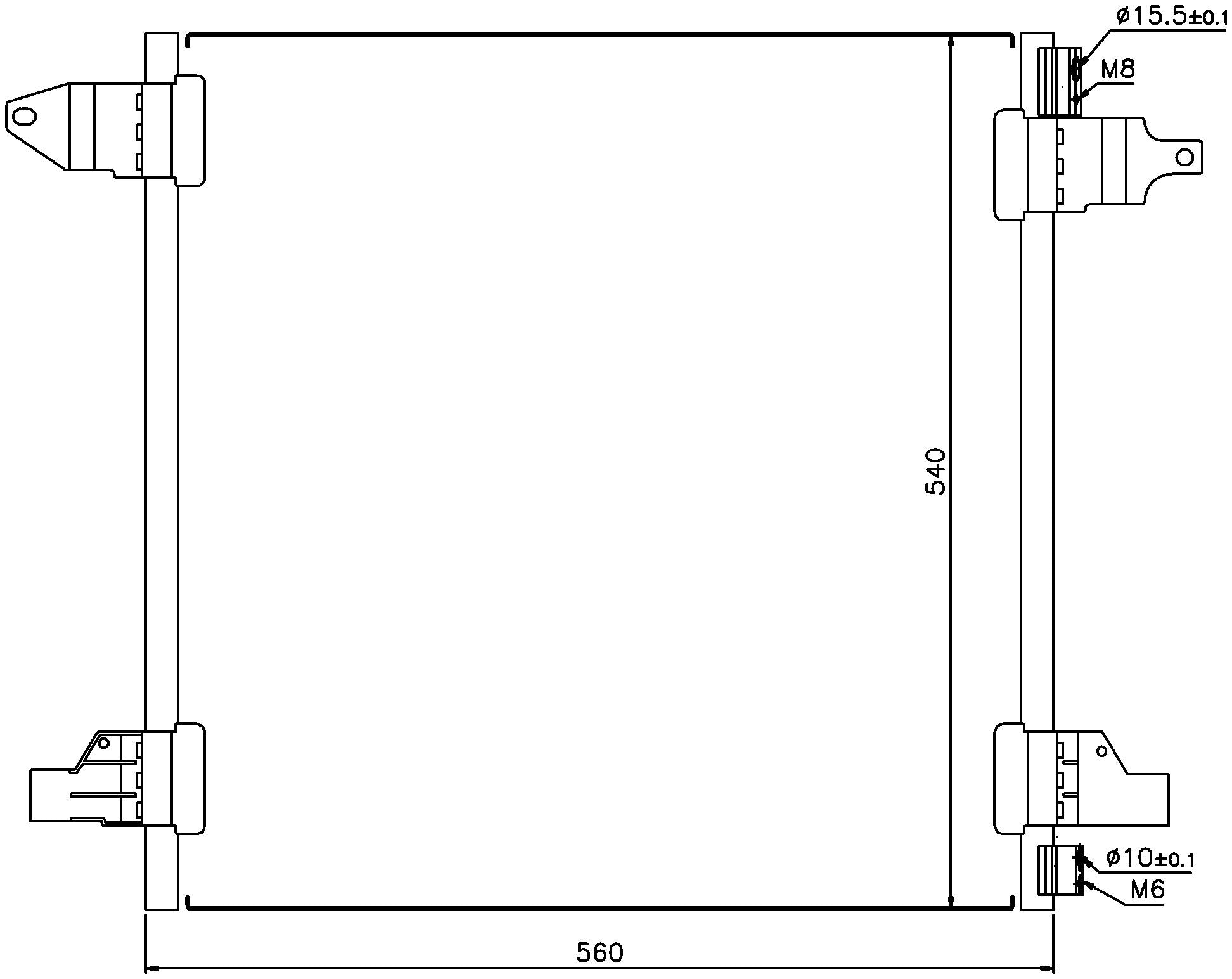 Nissens A/C Condenser