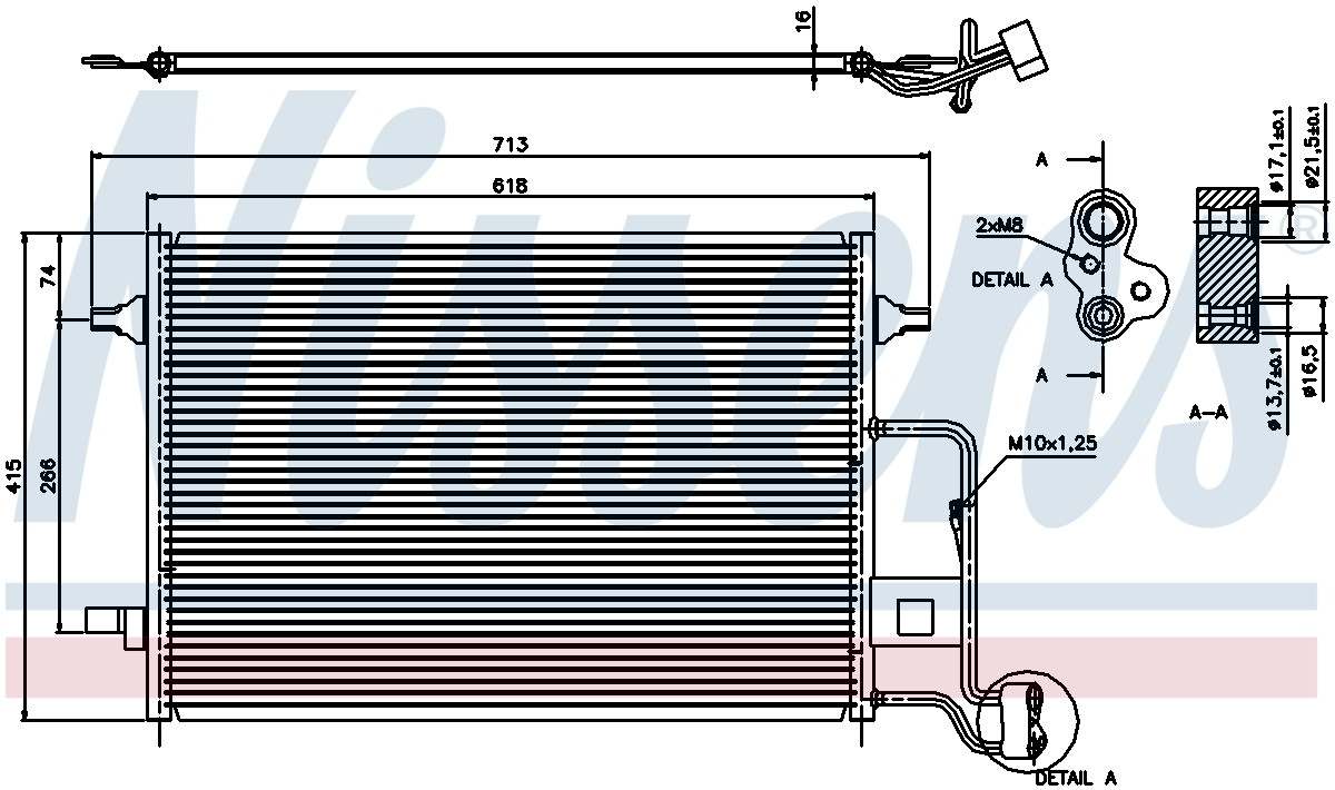 Nissens A/C Condenser
