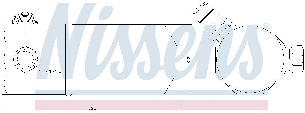 Nissens A/C Receiver Drier