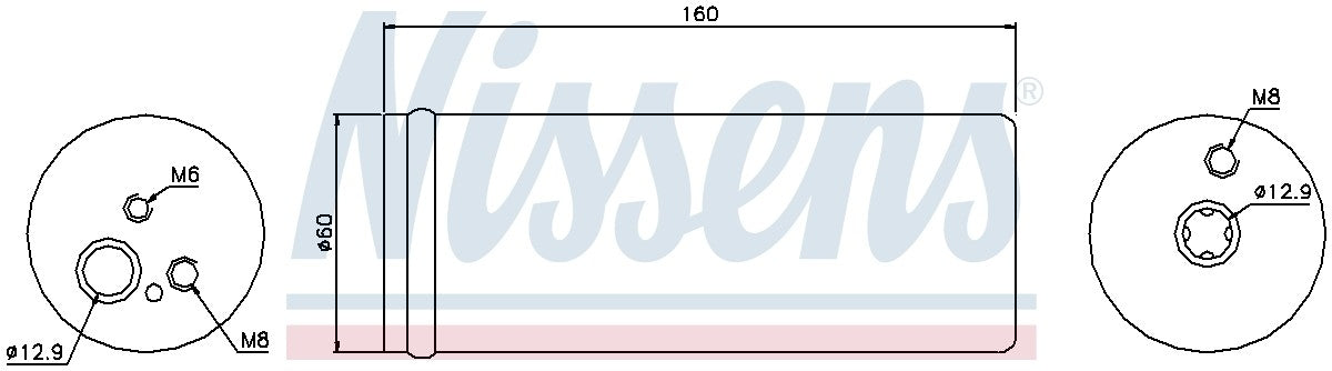Nissens A/C Receiver Drier