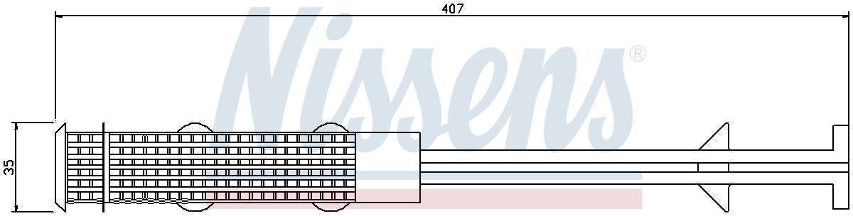 Nissens A/C Receiver Drier