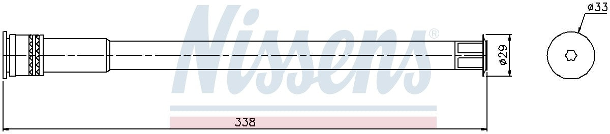 Nissens A/C Receiver Drier 95463
