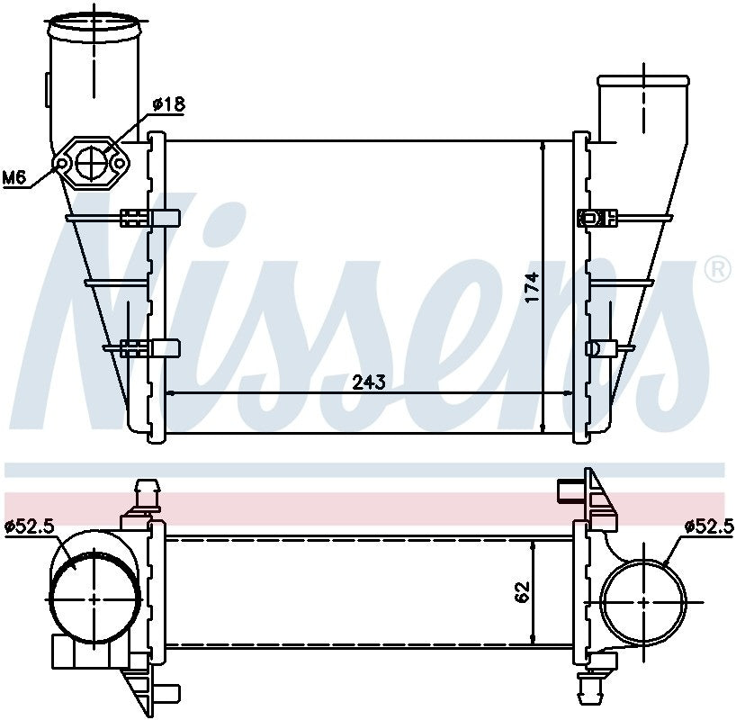 Nissens Intercooler