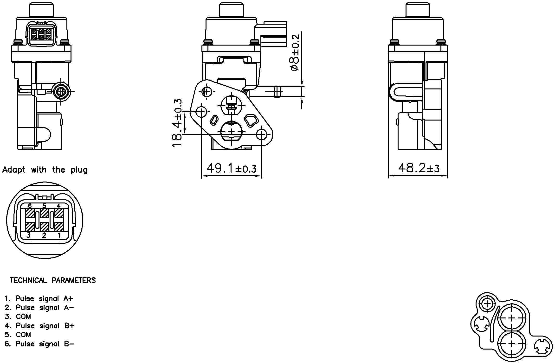 Nissens Exhaust Gas Recirculation (EGR) Valve 98365