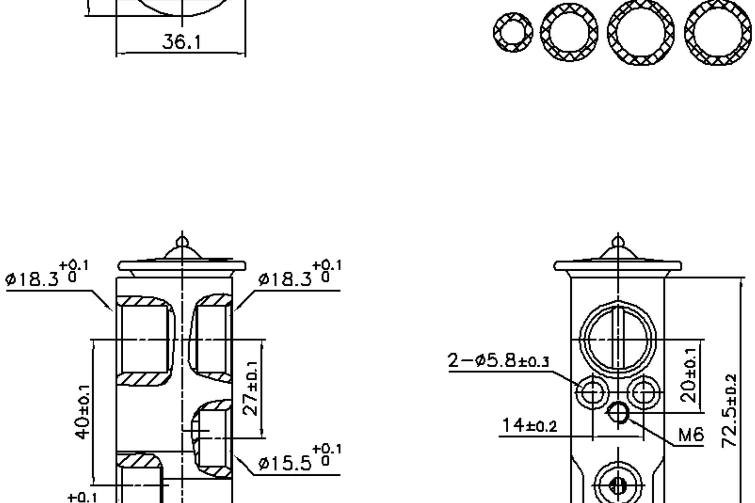 Nissens A/C Expansion Valve 999455