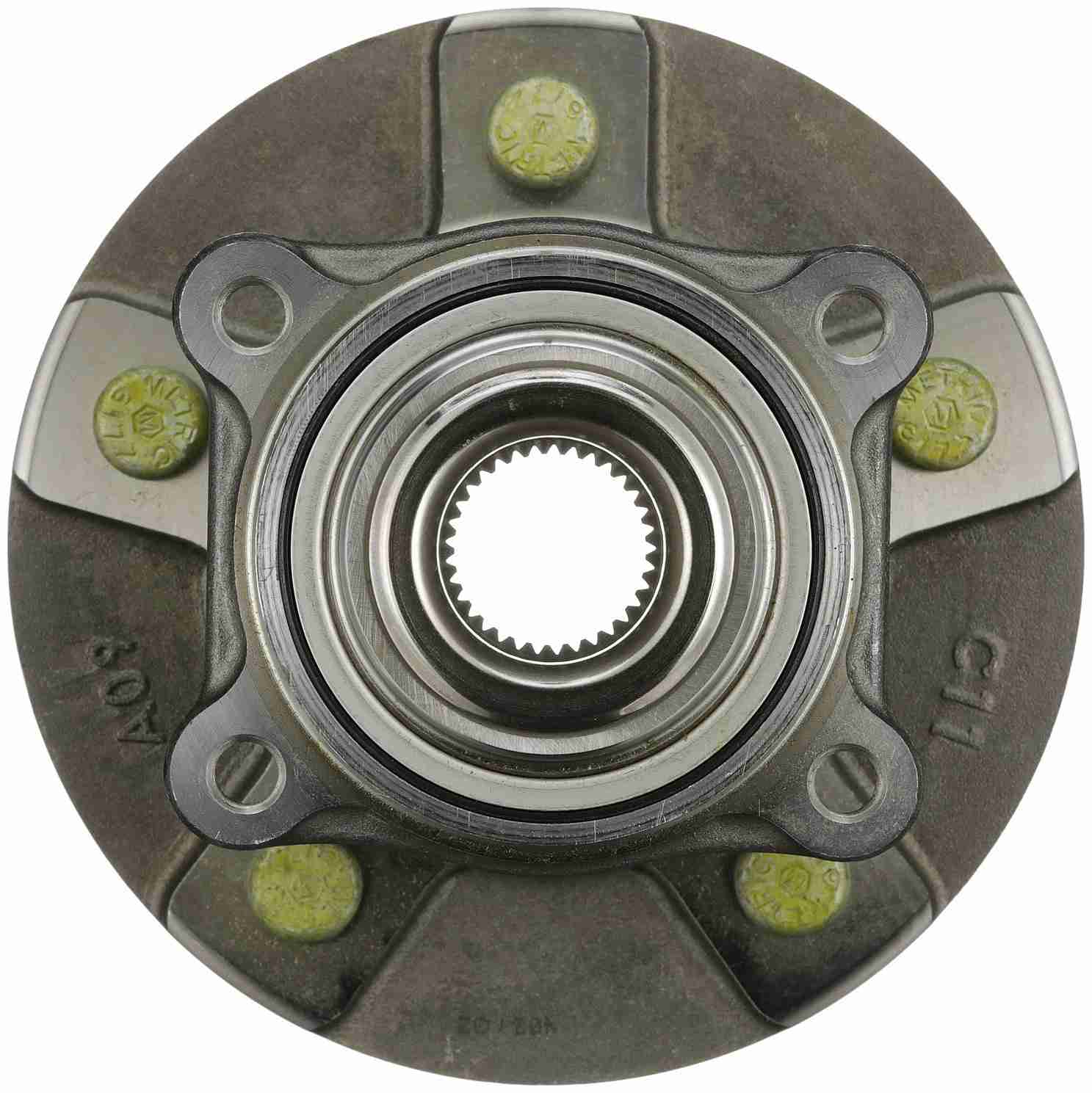 NSK Wheel Bearing and Hub Assembly  top view frsport 60BWKH06
