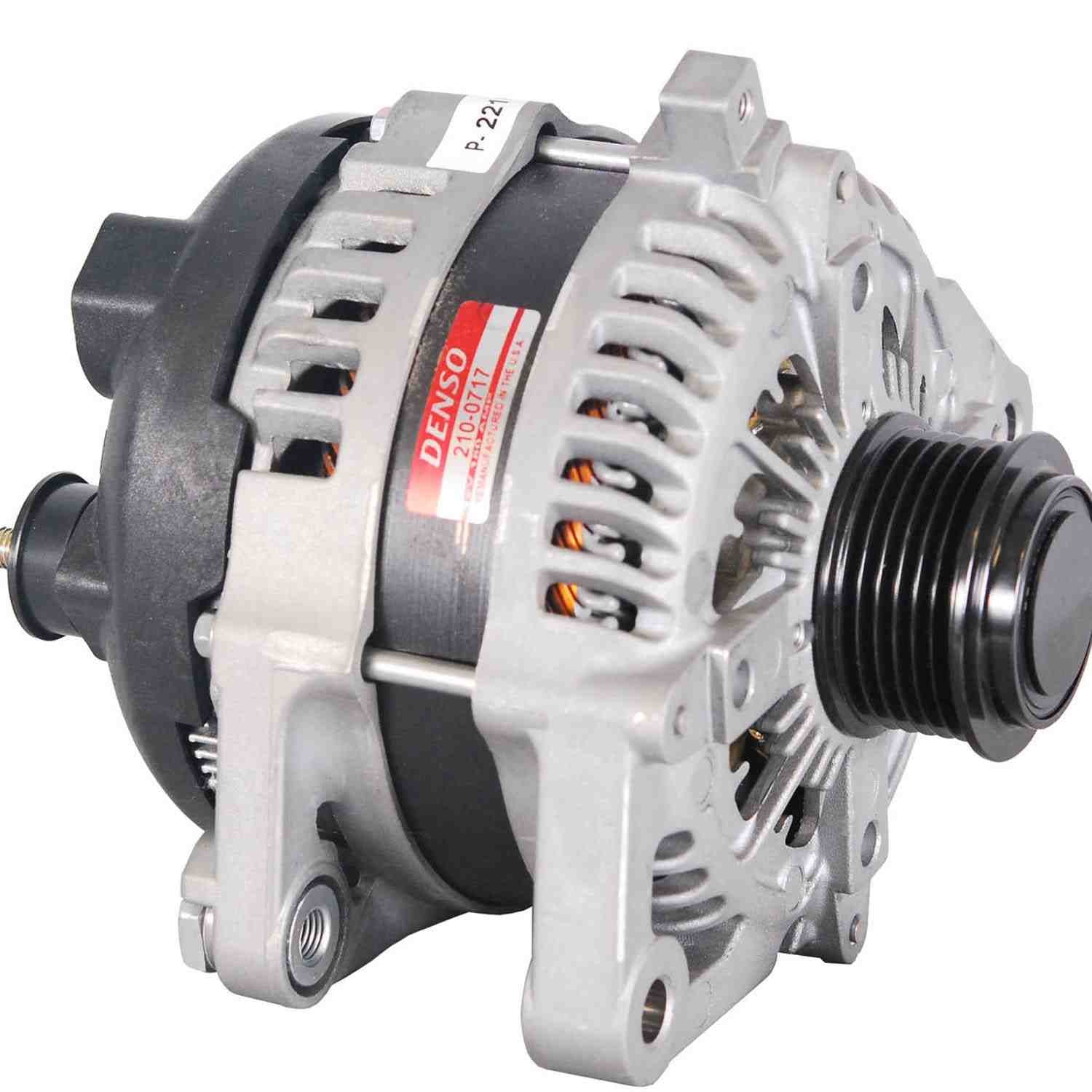DENSO Auto Parts Remanufactured DENSO First Time Fit Alternator 210-0717