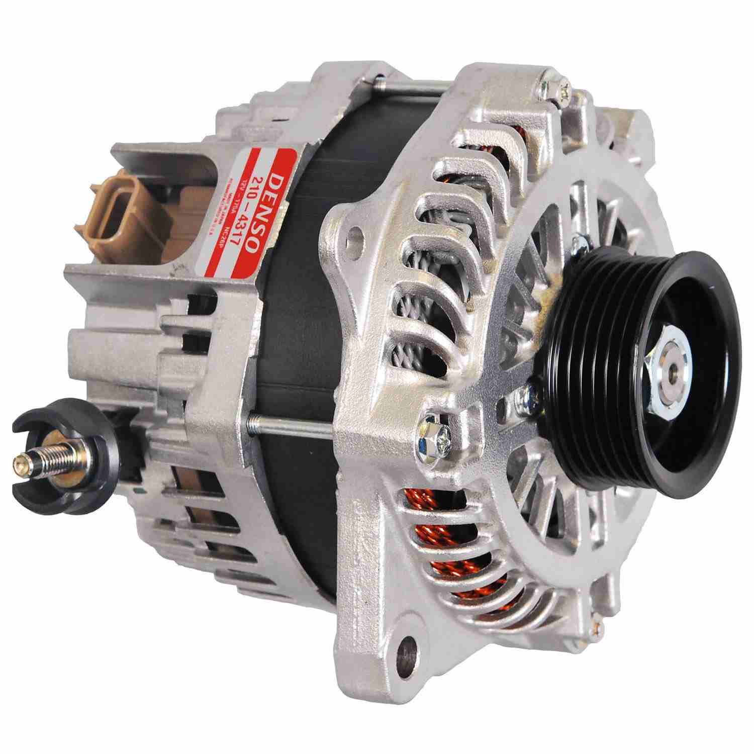 DENSO Auto Parts Remanufactured DENSO First Time Fit Alternator 210-4317