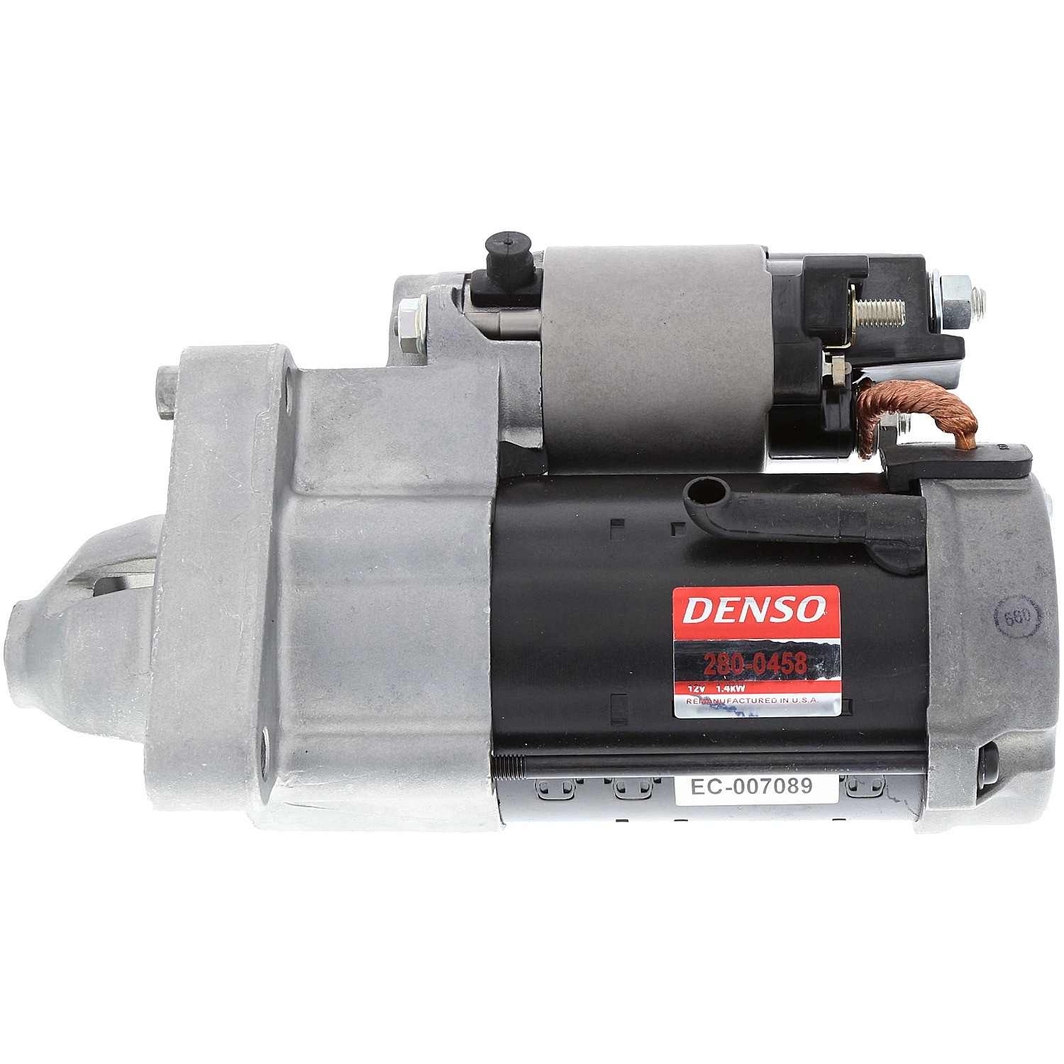 DENSO Auto Parts DENSO First Time Fit® Starter Motor – Remanufactured 280-0458