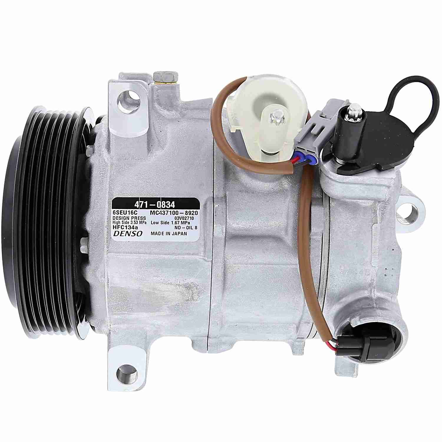 DENSO Auto Parts A/C Compressor 471-0834