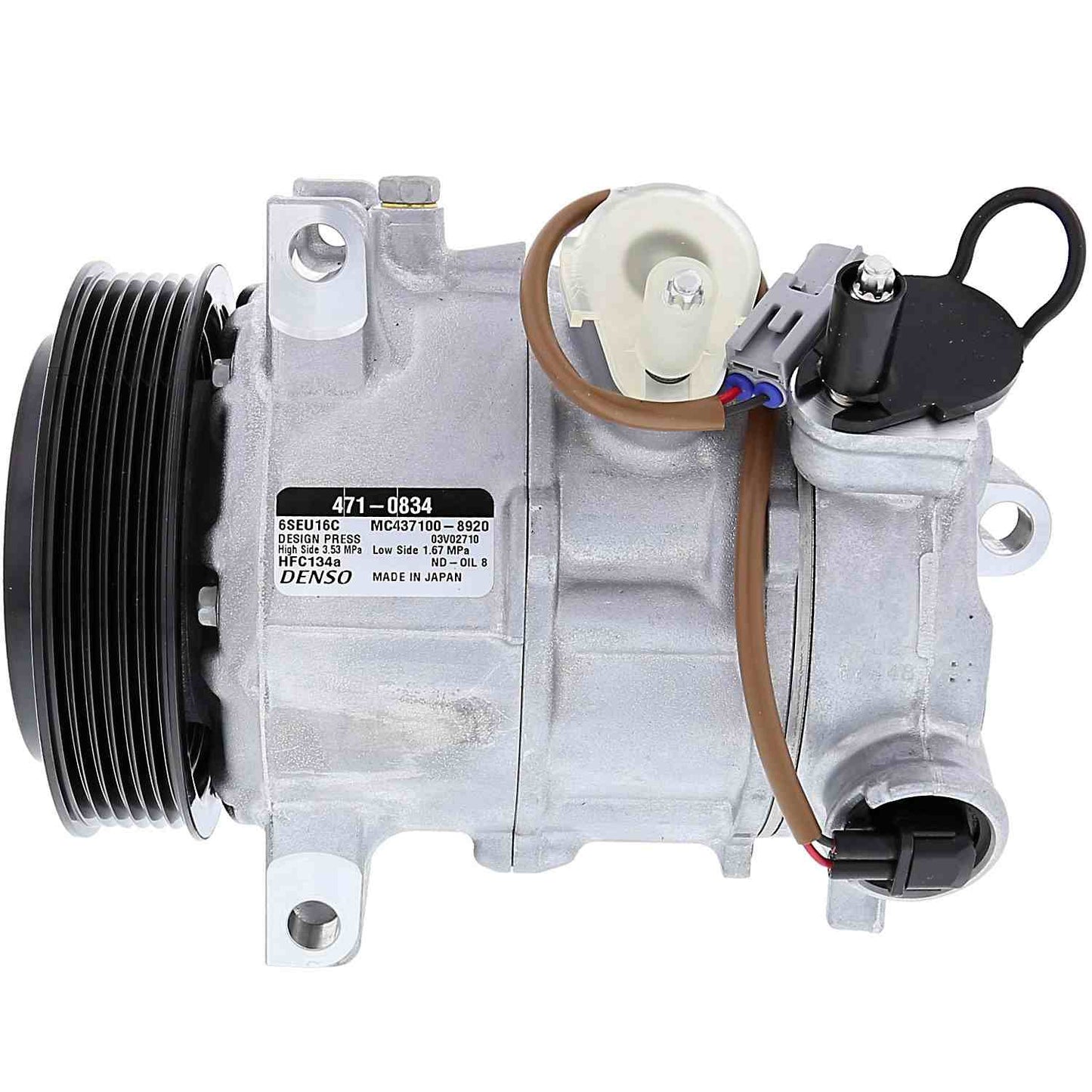 DENSO Auto Parts A/C Compressor 471-0834