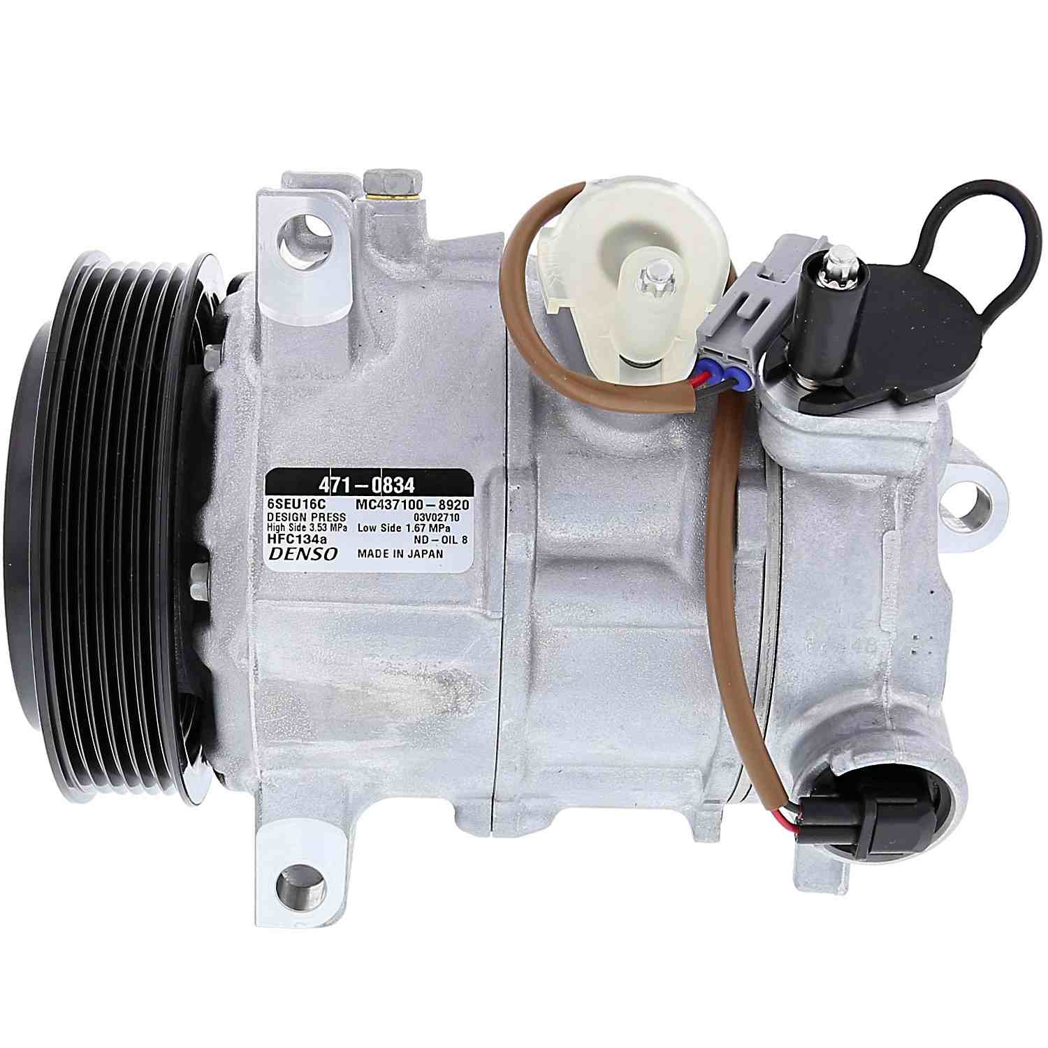 DENSO Auto Parts A/C Compressor 471-0834