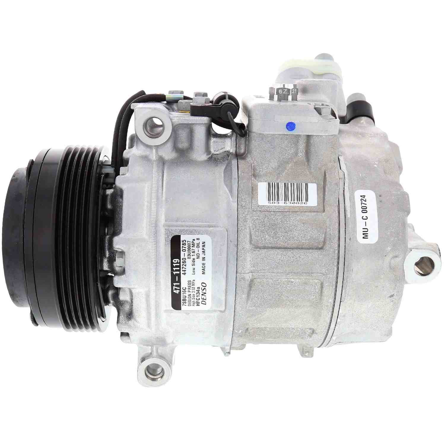 DENSO Auto Parts A/C Compressor 471-1119