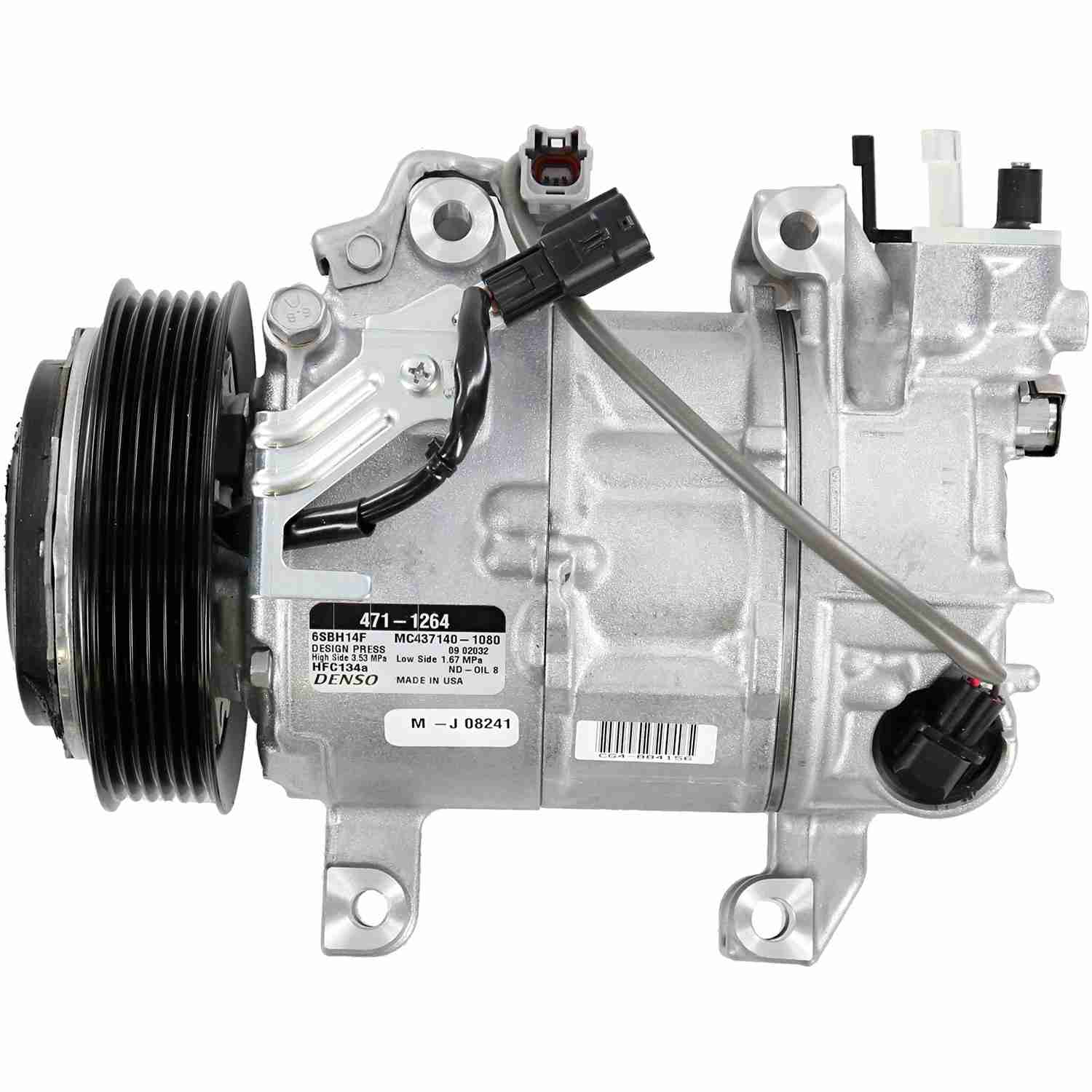 DENSO Auto Parts New A/C Compressor 471-1264