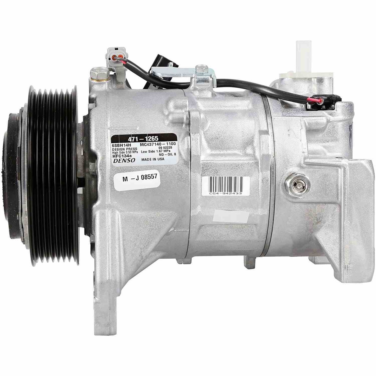 DENSO Auto Parts New A/C Compressor 471-1265