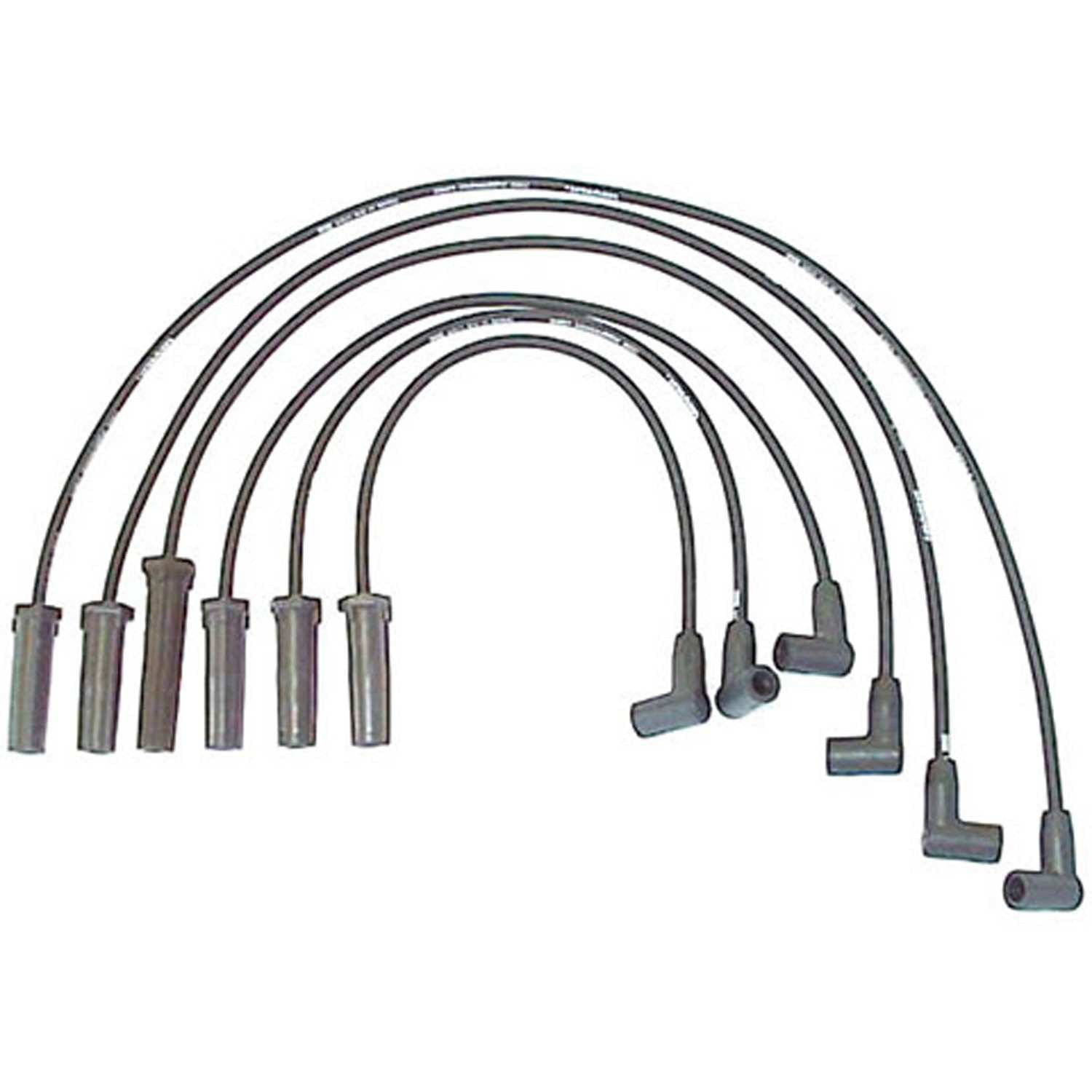 DENSO Auto Parts Spark Plug Wire Set 671-6041