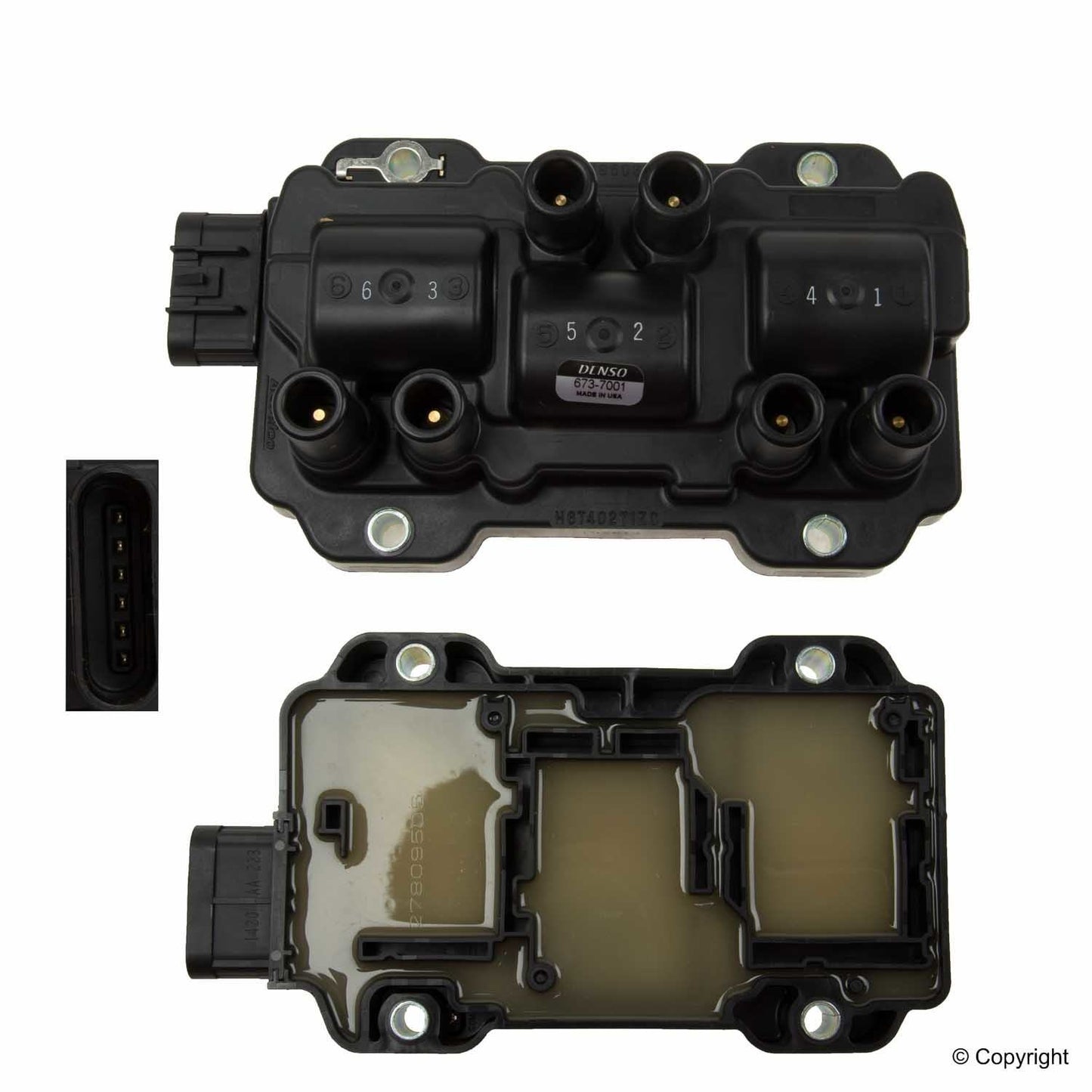 DENSO Auto Parts Bobine D'Allumage Directe OE Qualité 673-7001