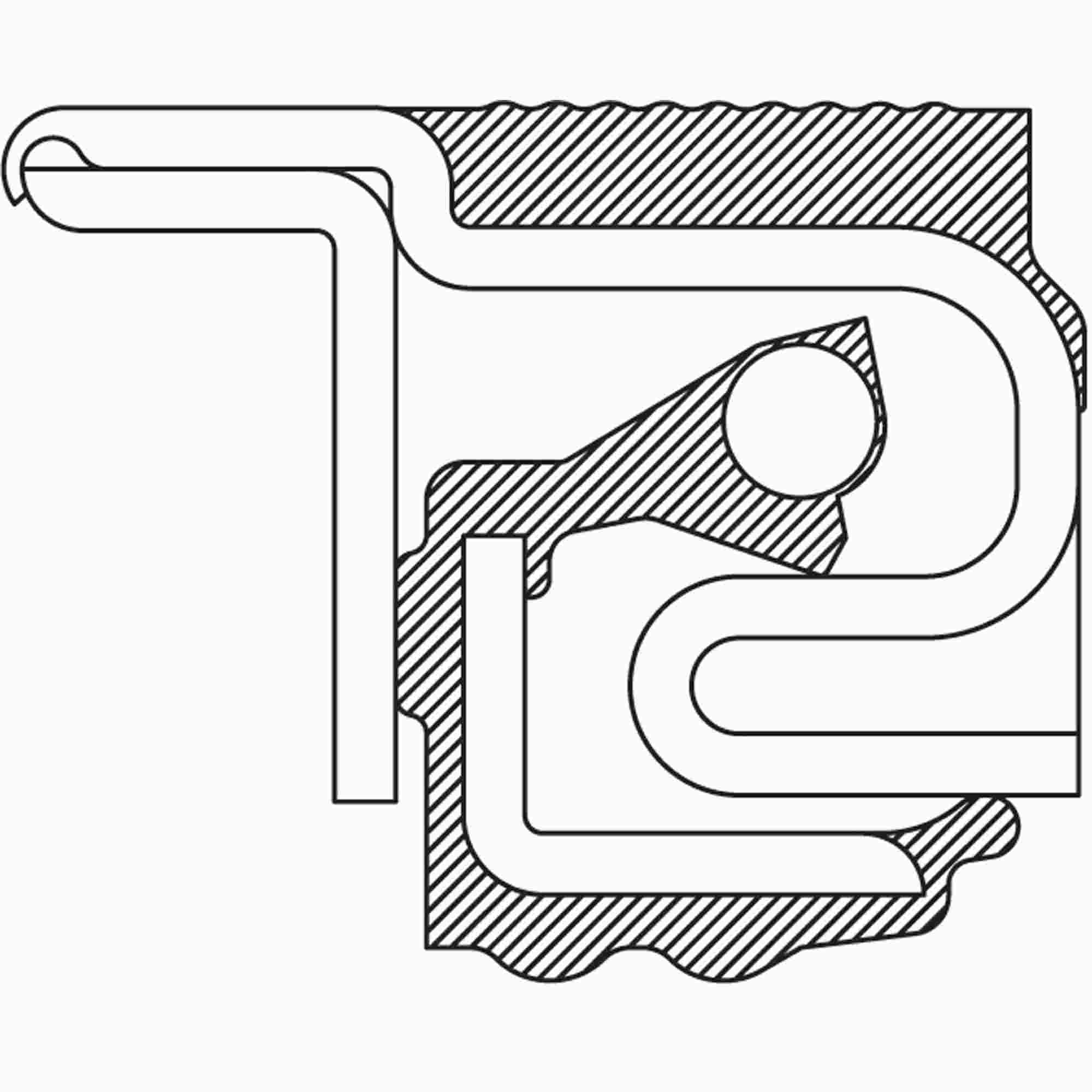 National Wheel Seal 370011A