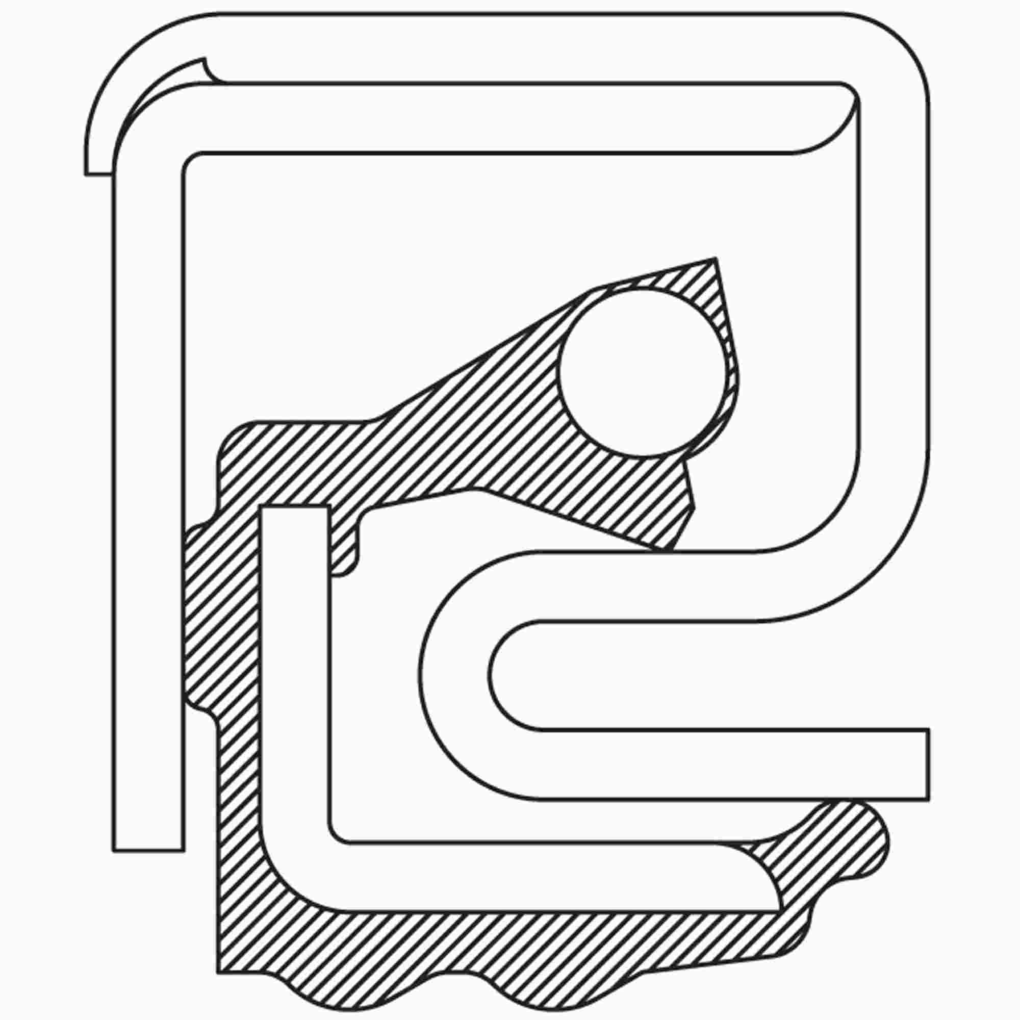 National Wheel Seal 370046A