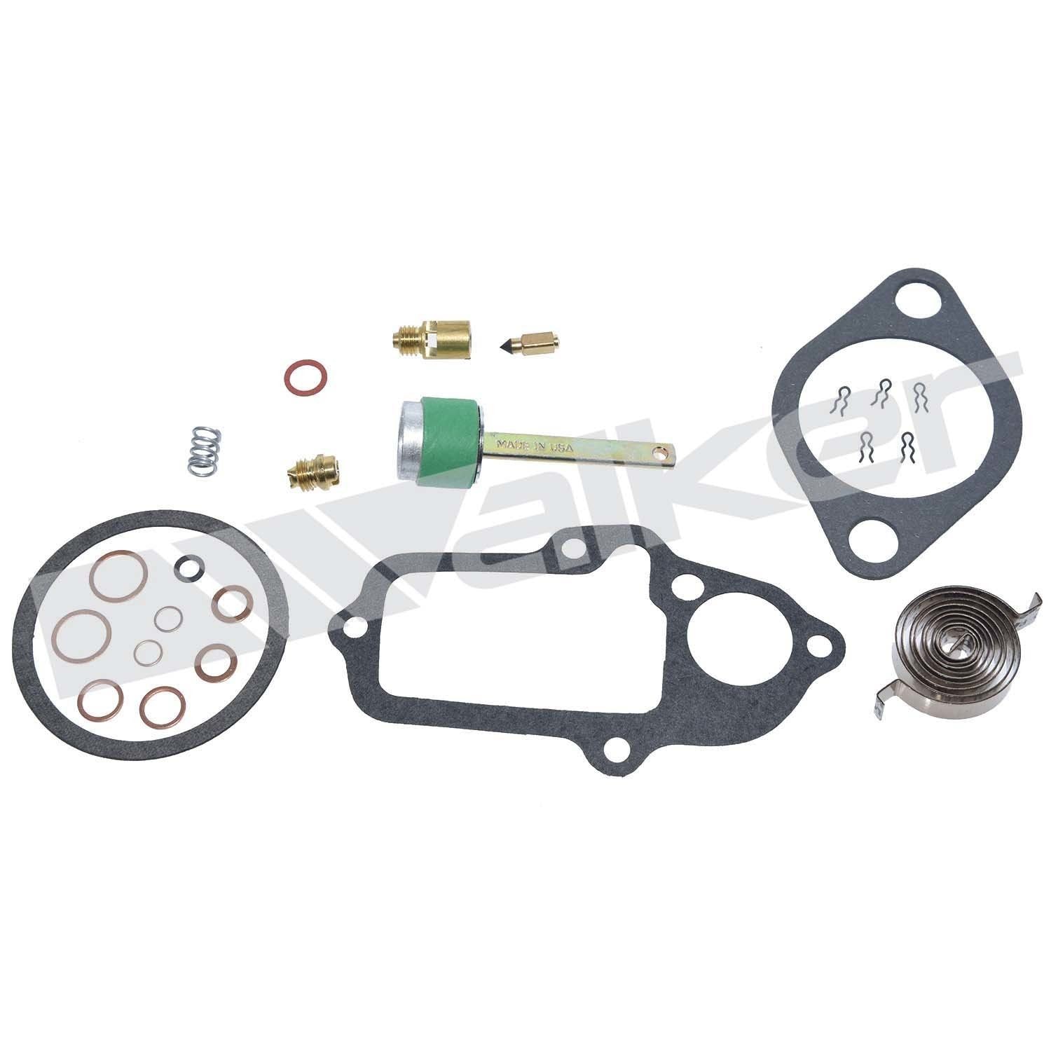 Walker Products Walker Premium 100% OEM Quality Carburetor Repair Kit top view frsport 15001