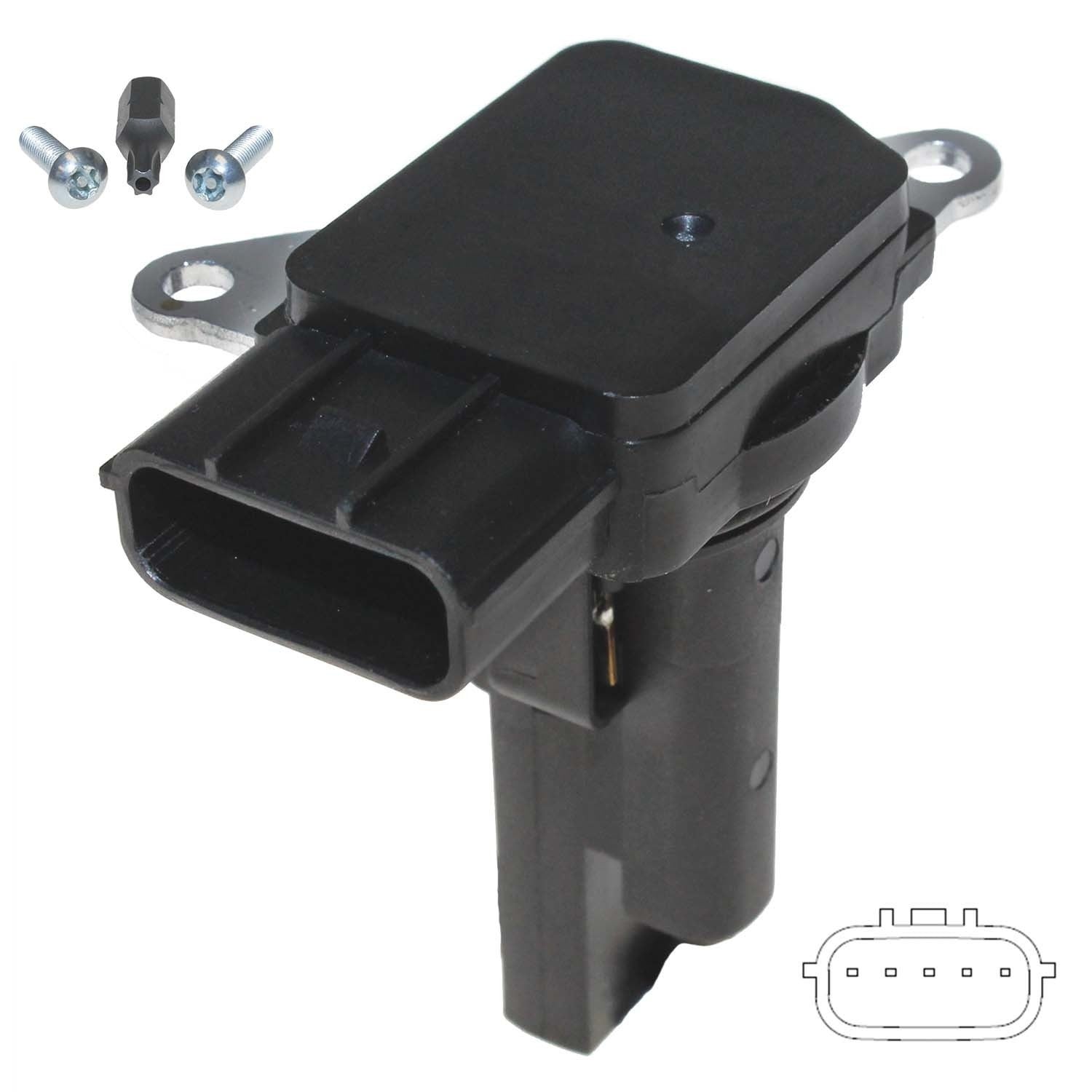 Walker Products Mass Air Flow Sensor 245-1195