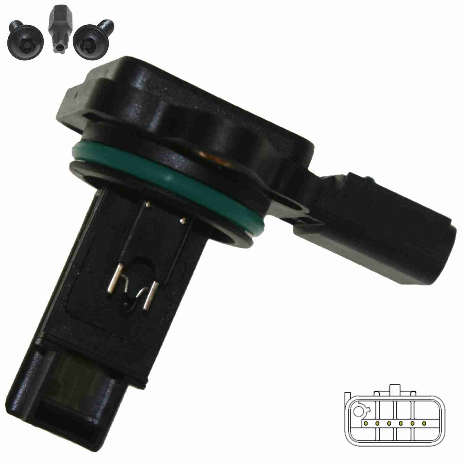 Walker Products Mass Air Flow Sensor 245-1334