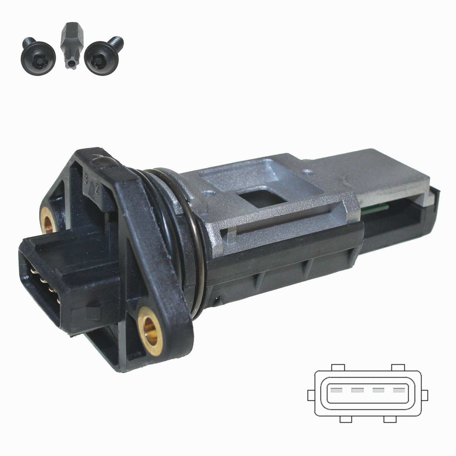Walker Products Mass Air Flow Sensor 245-2126