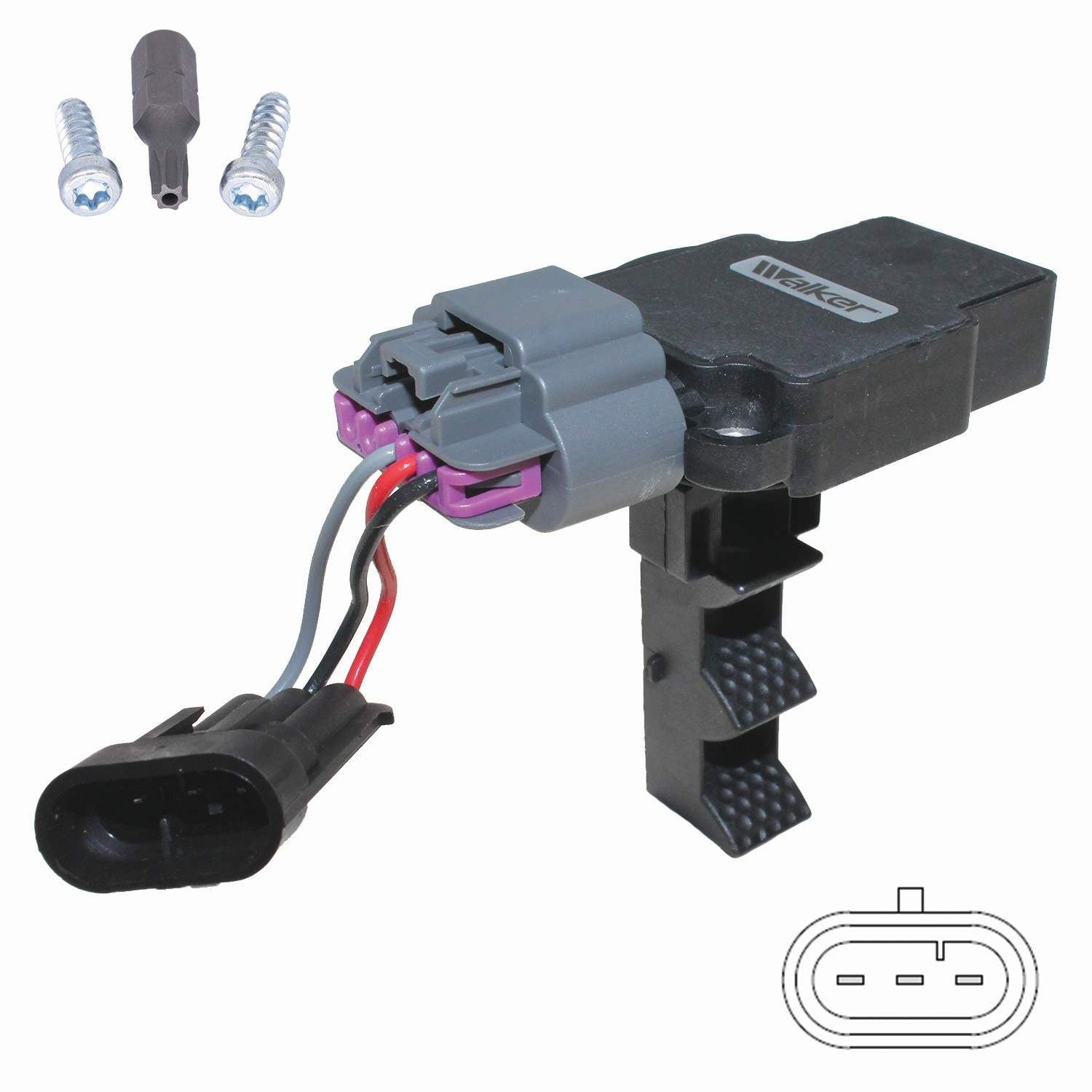 Walker Products Mass Air Flow Sensor 245-2167