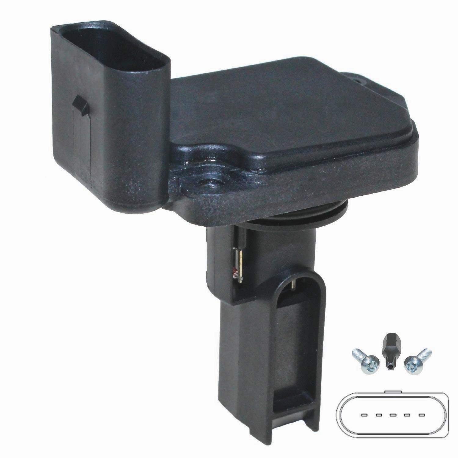 Walker Products Mass Air Flow Sensor 245-2168