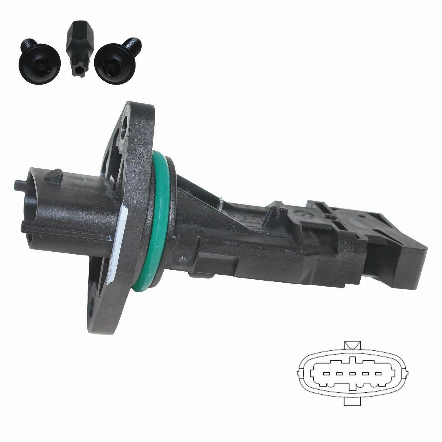 Walker Products Mass Air Flow Sensor 245-2233