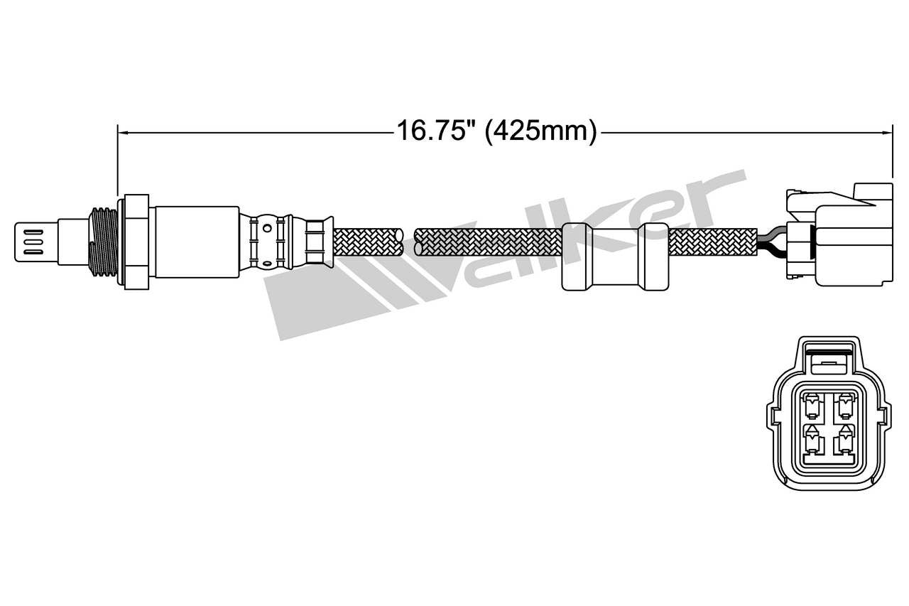 Walker Products Walker Products 250-54045 Oxygen Sensor 4-W Air Fuel Ratio 250-54045
