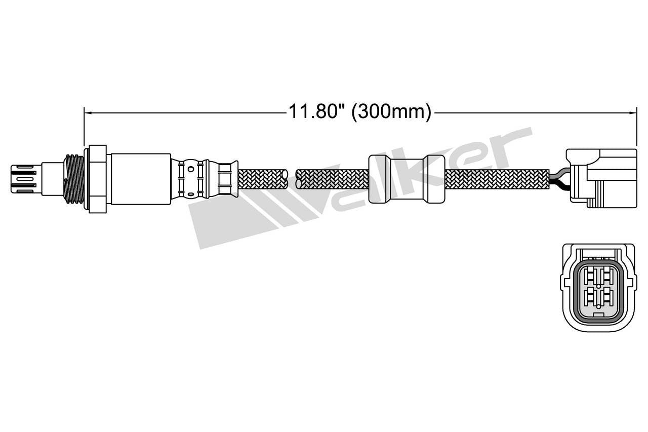 Walker Products Walker Products 250-54065 Oxygen Sensor 4-W Air Fuel Ratio 250-54065