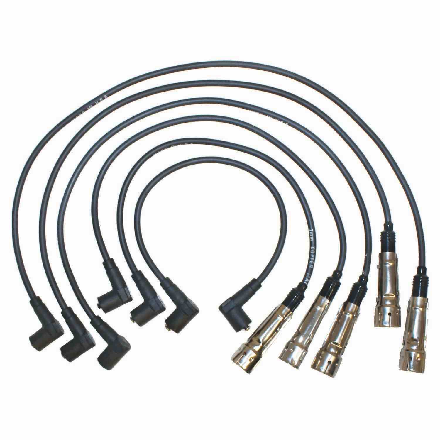 Walker Products ThunderCore PRO 924-1250 Spark Plug Wire Set 7MM 5-CYL 924-1250