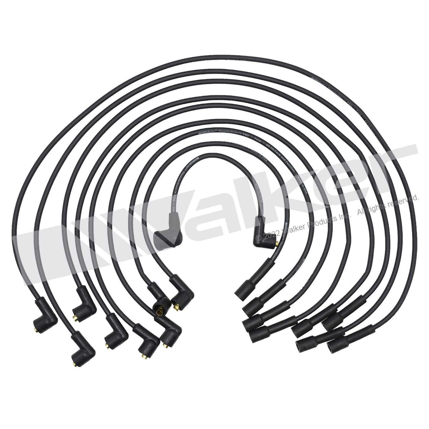 Walker Products ThunderCore PRO 924-1834 Spark Plug Wire Set 924-1834