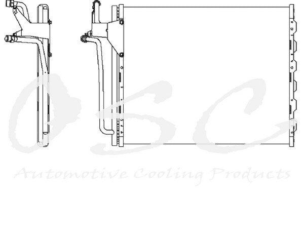 OSC A/C Condenser 4025