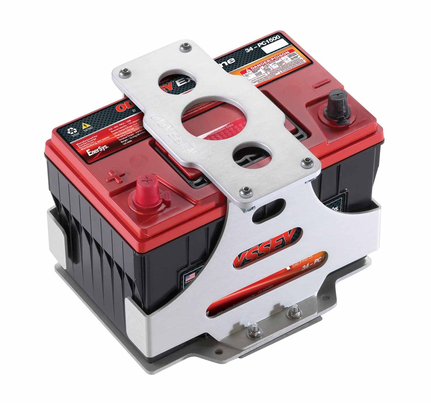 Odyssey Battery Hold Down Kit (Fits ODP-AGM34/ODP-AGM78/ODX-AGM34/ODX-AGM78) HK-PC1500