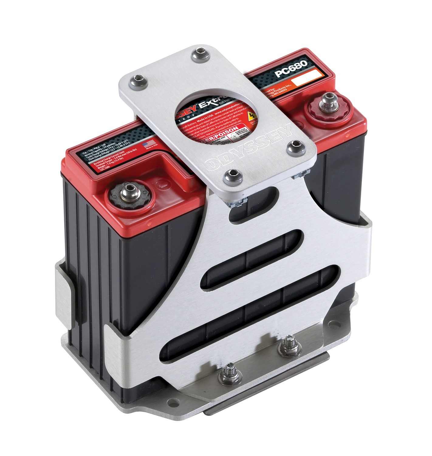 Odyssey Battery Hold Down Kit (Fits ODS-AGM16L) HK-PC680
