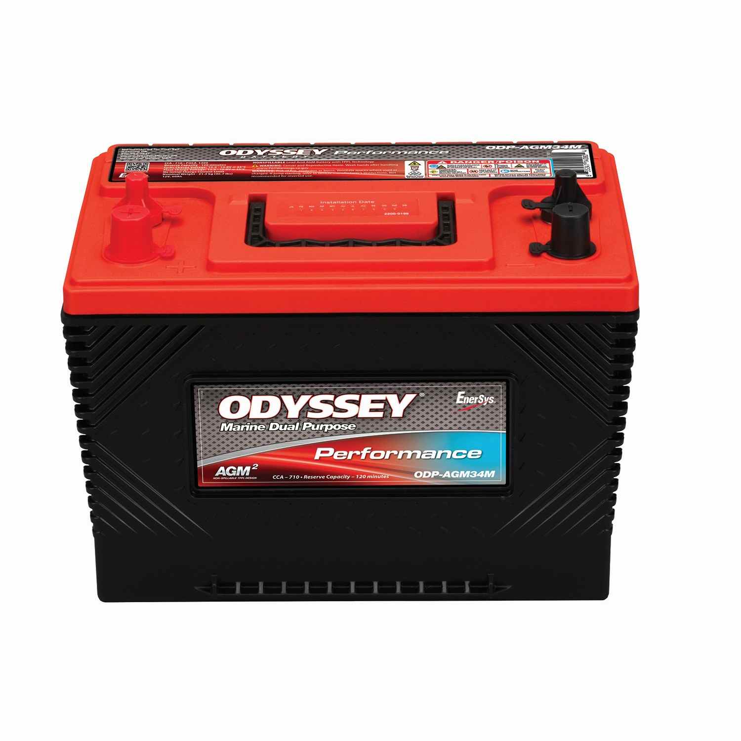 Odyssey Battery Marine/RV Performance AGM Battery (34M-710) ODP-AGM34M