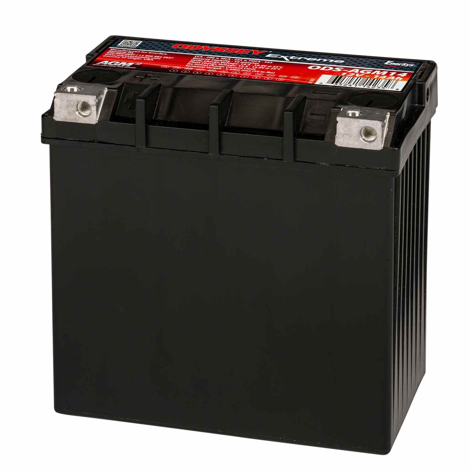 Odyssey Powersports Battery 12V 220CCA ODS-AGM14