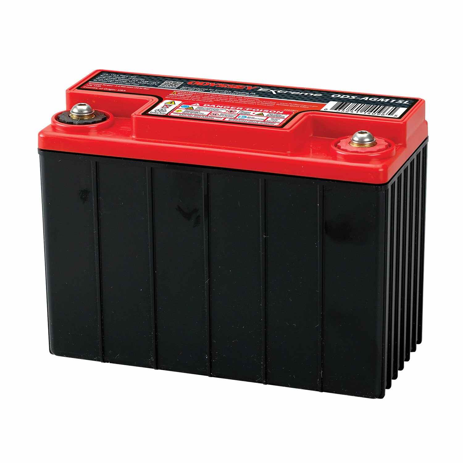 Odyssey Battery 150CCA/220CA M6 Female Terminal ODS-AGM15L