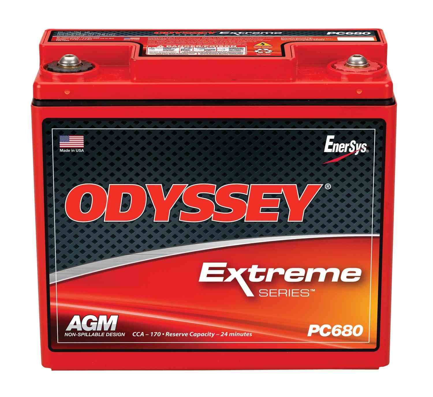 Odyssey Battery 170CCA/280CA M6 Female Terminal ODS-AGM16LMJ