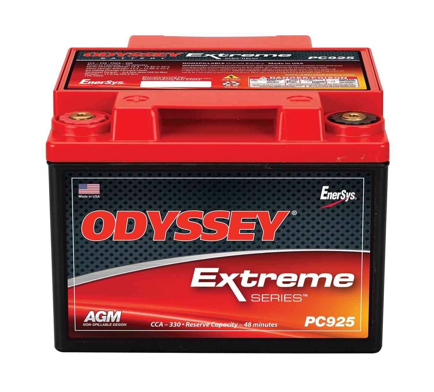 Odyssey Battery Powersport Extreme AGM Battery (PC925L) ODS-AGM28