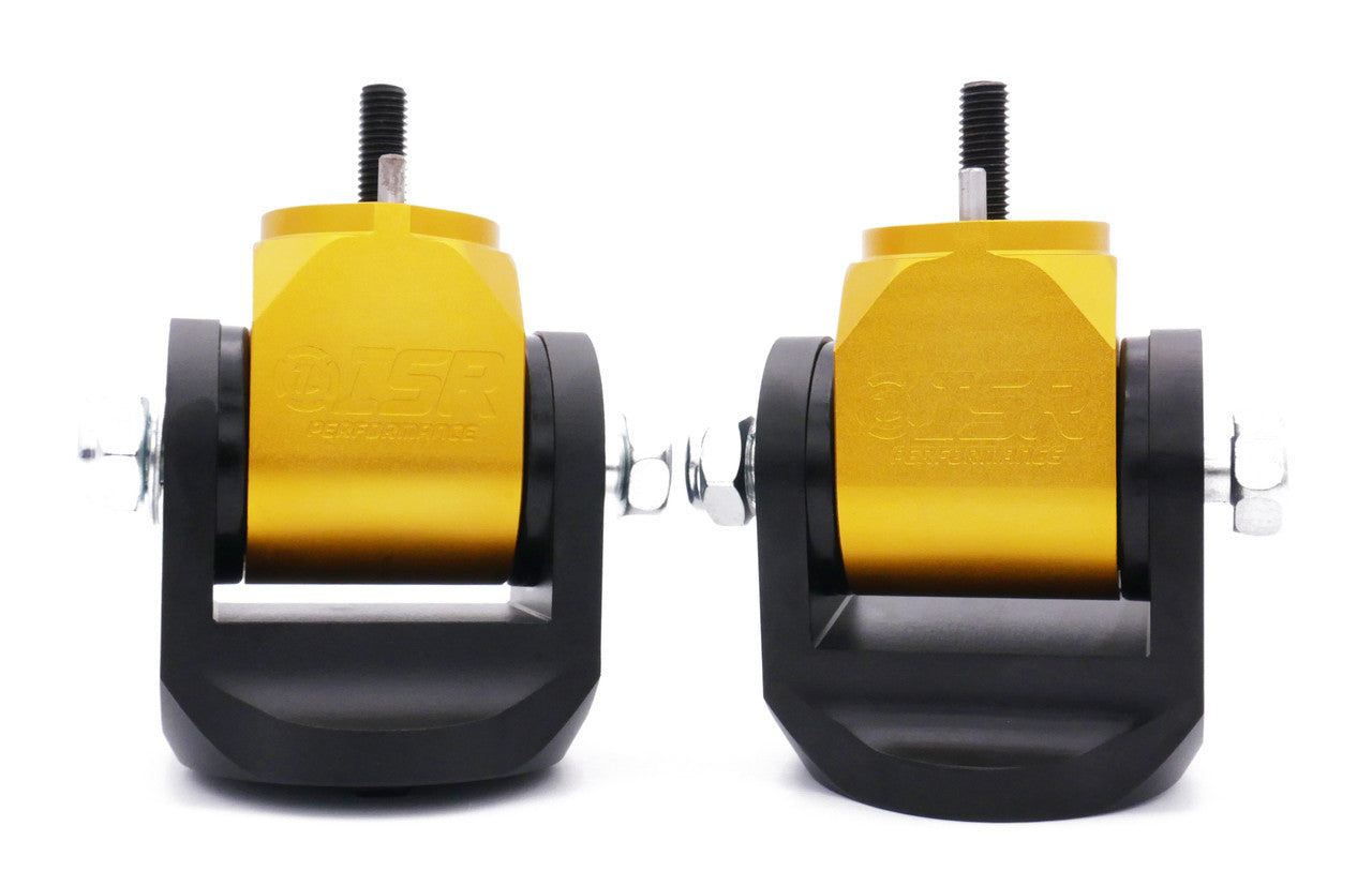 ISR Performance Billet Engine Mount Set with Poly Bushings - Nissan 350Z/G35 Z33 IS-EMK-Z33-P