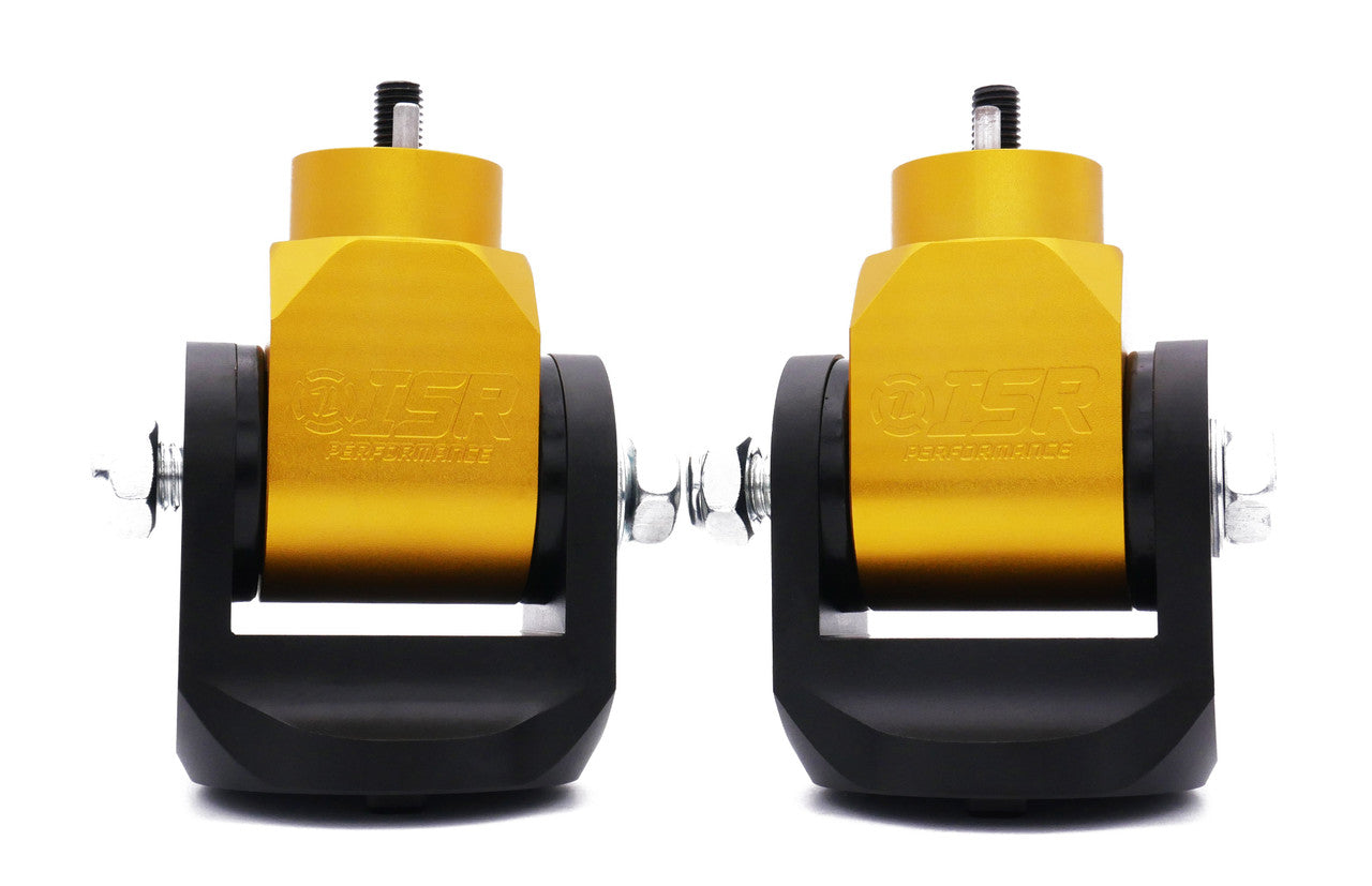 ISR Performance Billet Engine Mount Set with Poly Bushings - Nissan 370Z/G37 Z34 IS-EMK-Z34-P