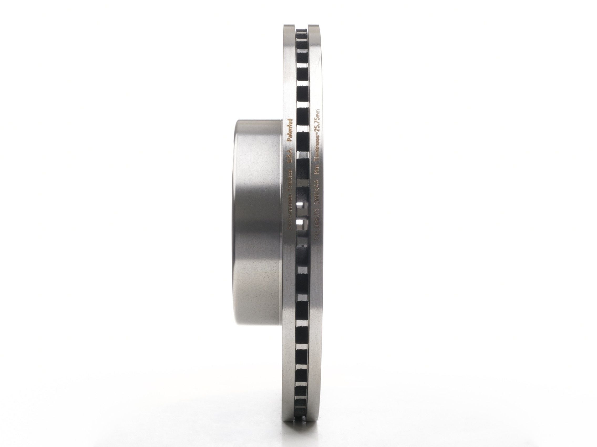 Performance Friction Disc Brake Rotor 315.066.01