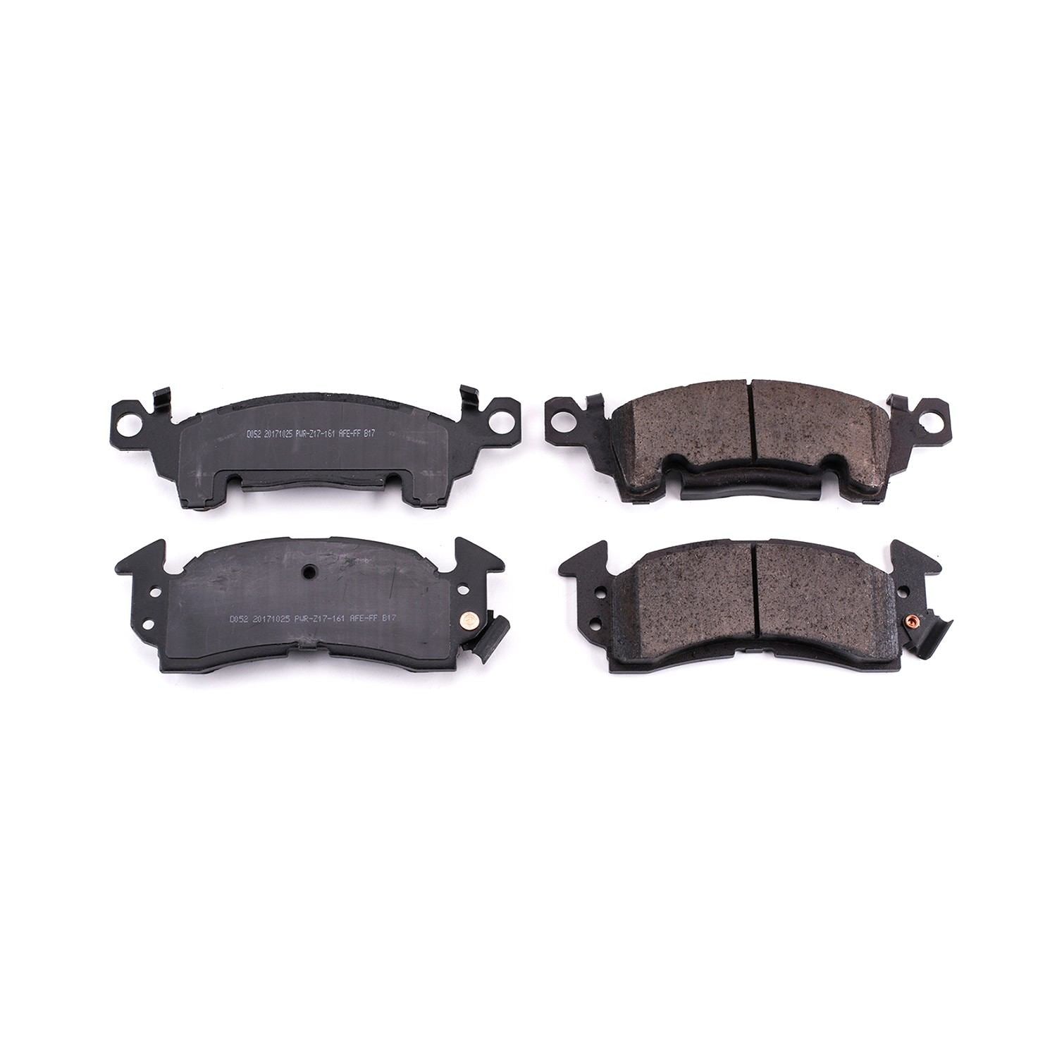 Power Stop 73-75 Buick Apollo Front or Rear Z16 Evolution Ceramic Brake Pads 16-052