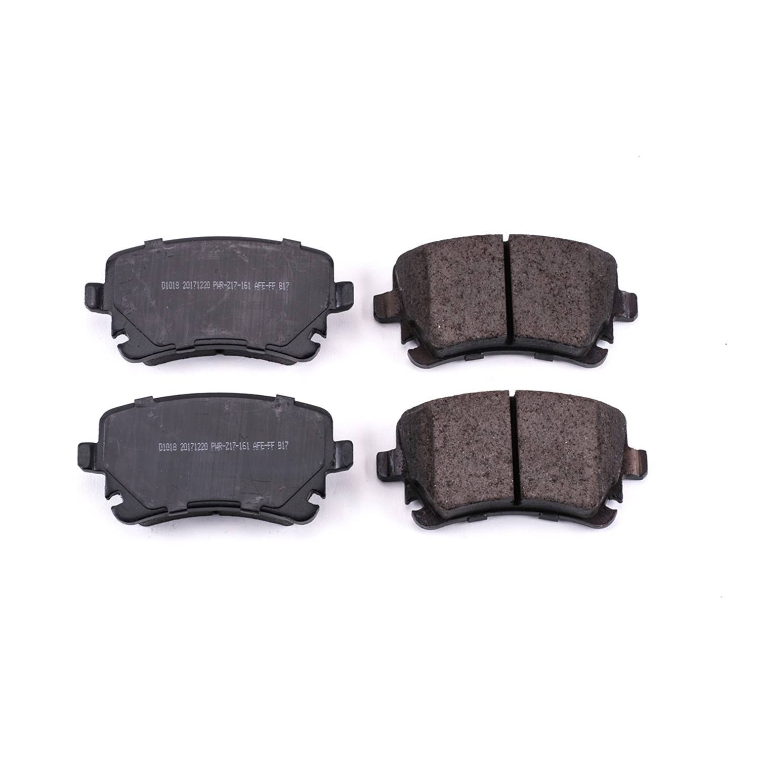 Power Stop 05-11 Audi A6 Quattro Rear Z16 Evolution Ceramic Brake Pads 16-1018
