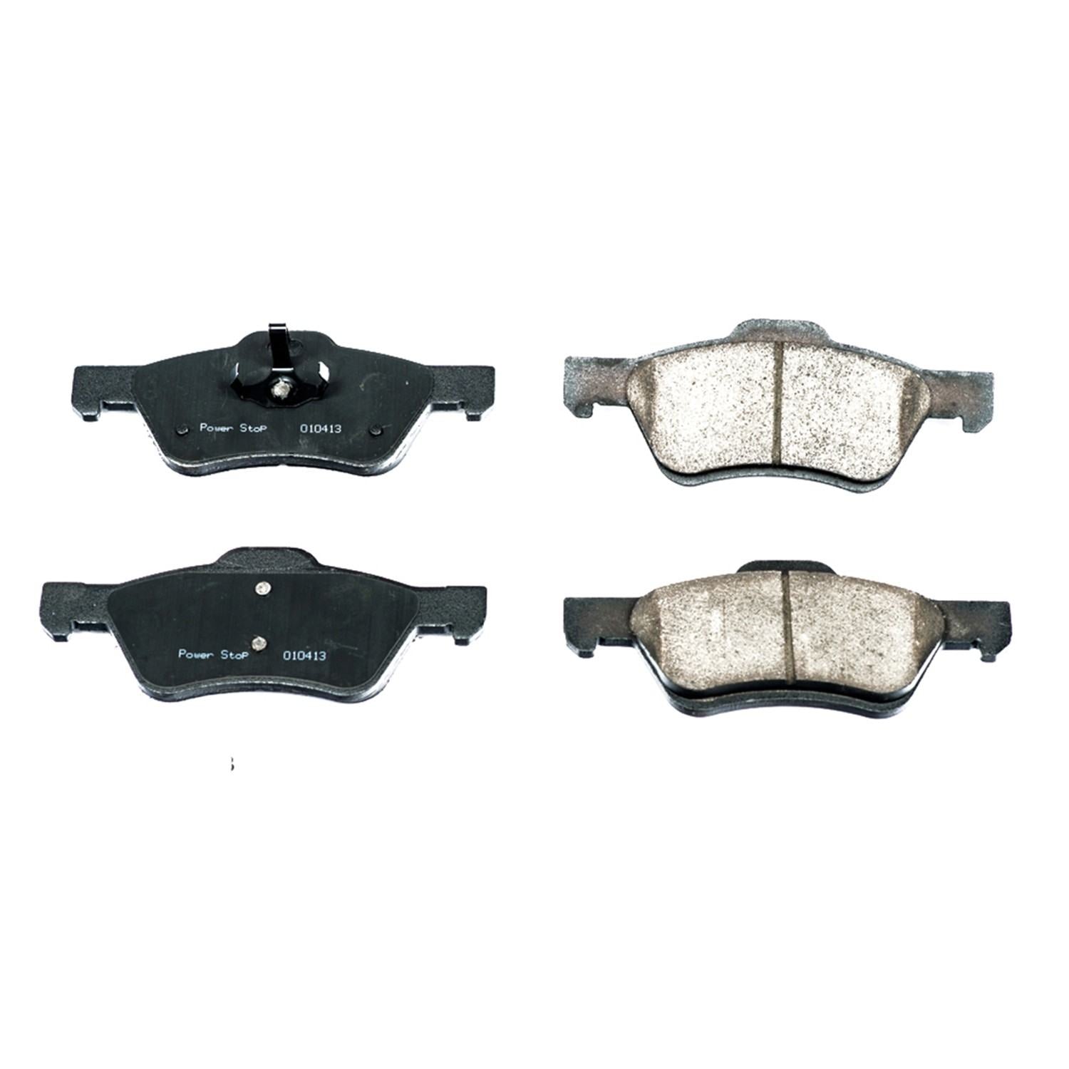 Power Stop 10-12 Ford Escape Front Z16 Evolution Ceramic Brake Pads 16-1047B